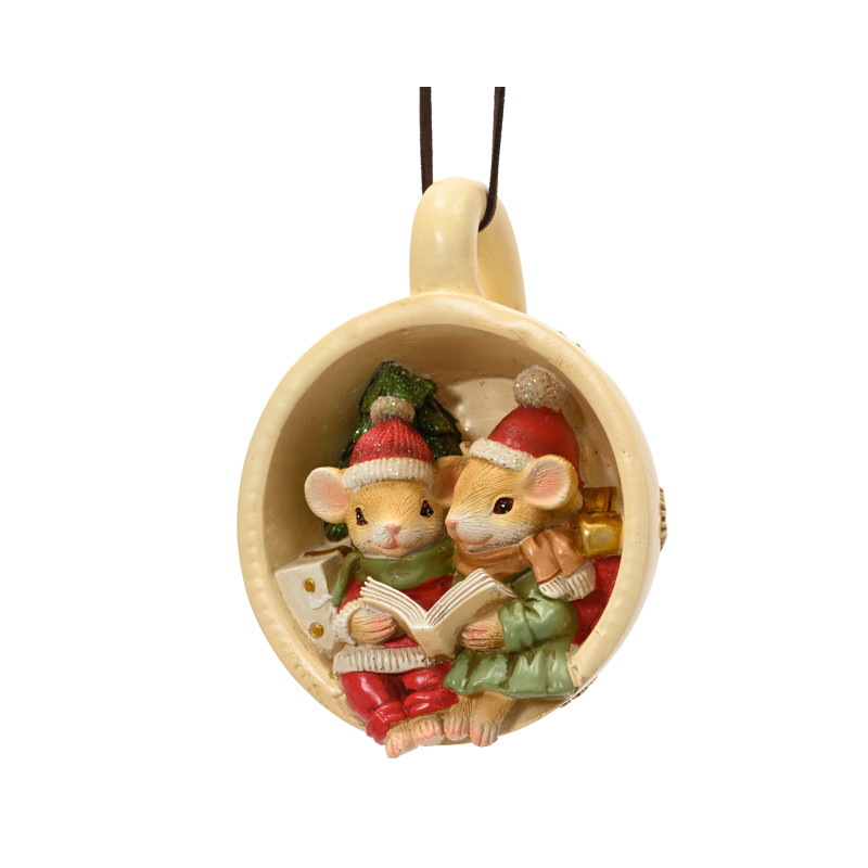 Ratones polirresina 9,50 cm