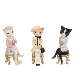 Gato polirresina 13,20cm