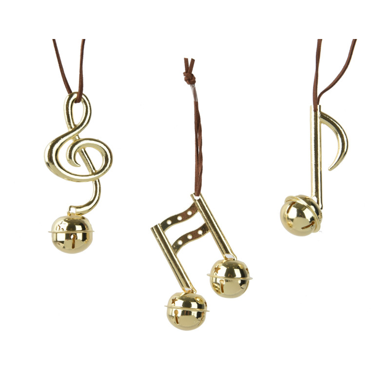 Nota musical dorada