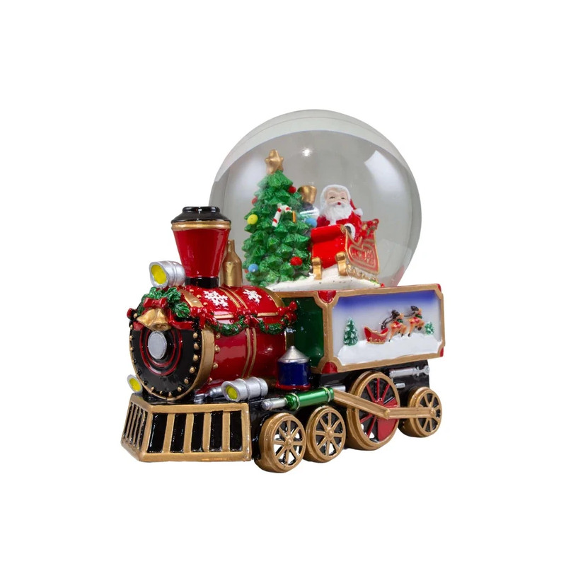 Bola de nieve tren musical D16cm