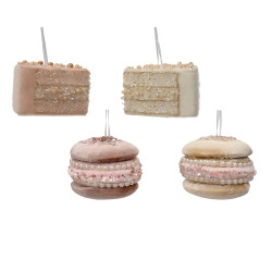 Adorno pastel perla D8 cm