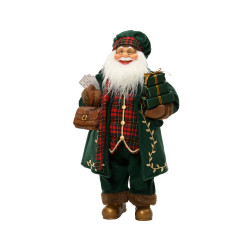 Papa Noel verde 60 cm