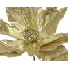 Flor Poinsetia dorada 30 cm