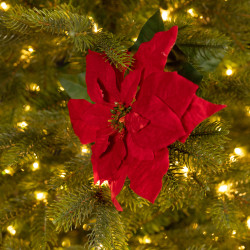 Flor Poinsetia 22 cm