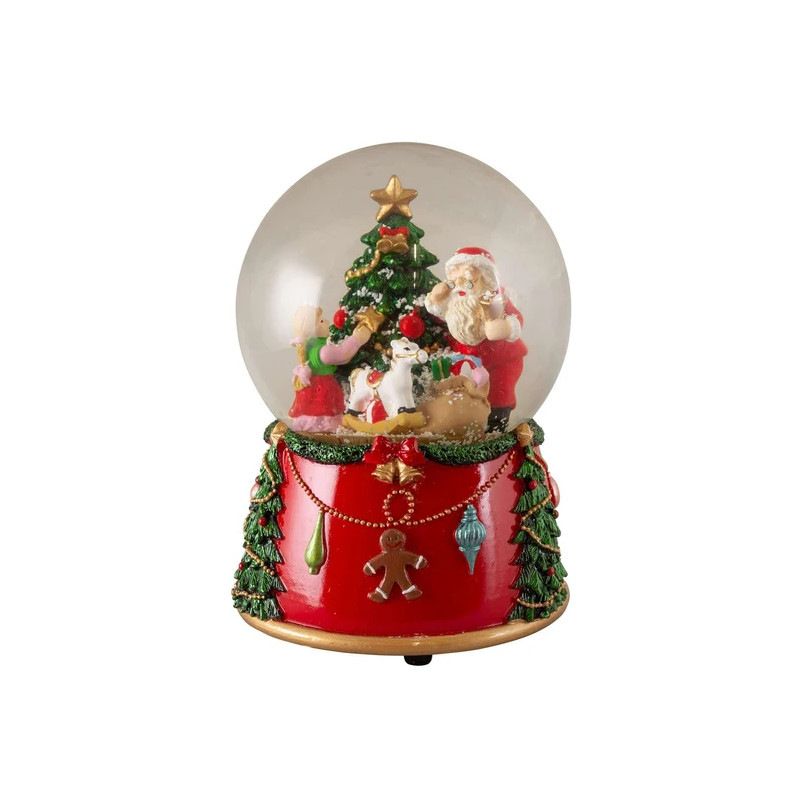 Bola de nieve musical D14cm