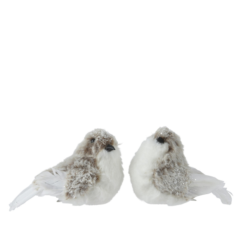 Pájaro marrón 12cm