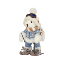 Oso con raquetas 28cm