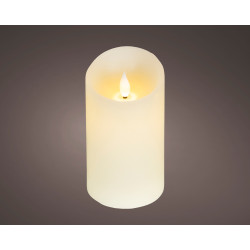 Vela LED D7,50 H13,50 cm