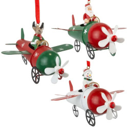 Avión metálico 8cm