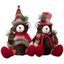 Osito navideño 35-43cm