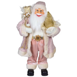Papa Noel rosa 60cm