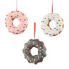 Donut colgante arcilla polimerica  8,00cm