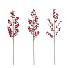 Rama de berries roja L80cm