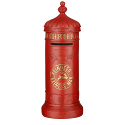 Buzón rojo H76,5 cm