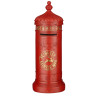 Buzón rojo H76,5 cm
