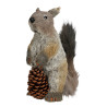 Ardilla marrón h30cm