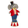 Elefante de circo H31 cm