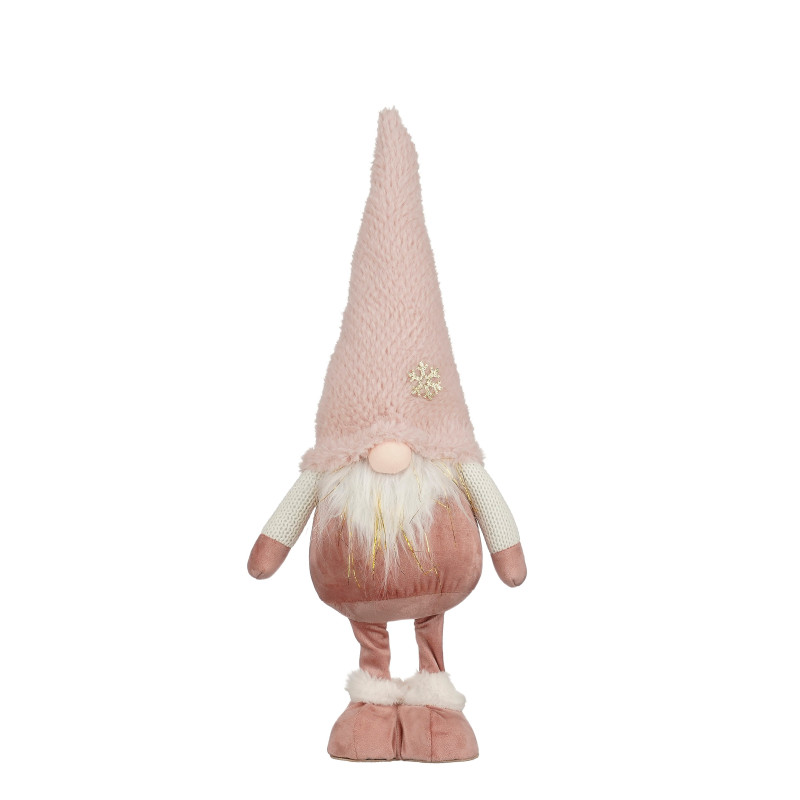 Gnomo rosa H50 cm