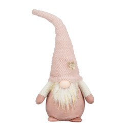 Gnomo rosa H52 cm