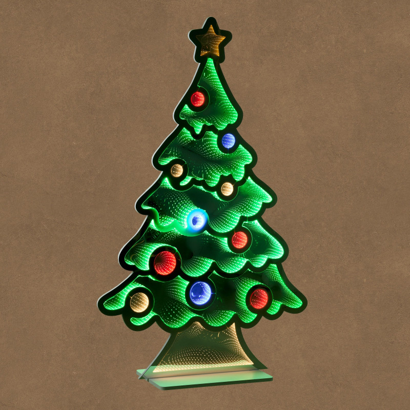 Árbol de Navidad multicolor 942L H180cm