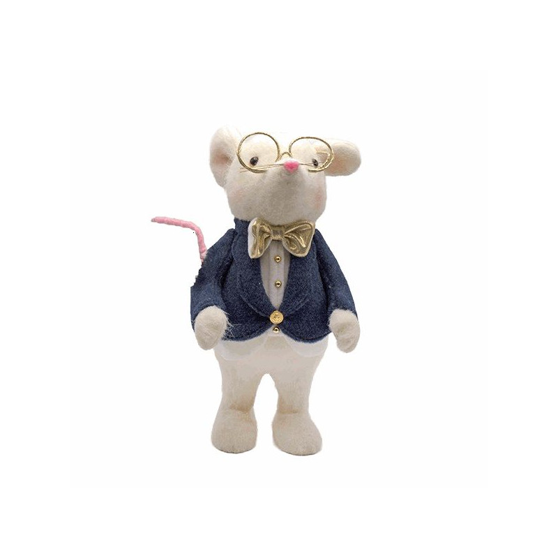 Ratón con pajarita 37,5 cm