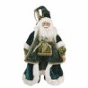 Papa Noel traje barroco de terciopelo 66cm