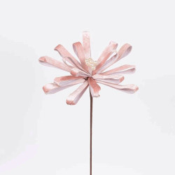 Flor lazo rosa 25x45cm