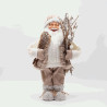 Papa Noel patines hielo 45cm
