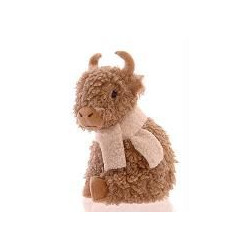 Vaca Highland marrón 29cm