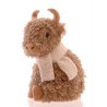 Vaca Highland marrón 29cm