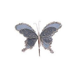 Mariposa 19cm azul claro