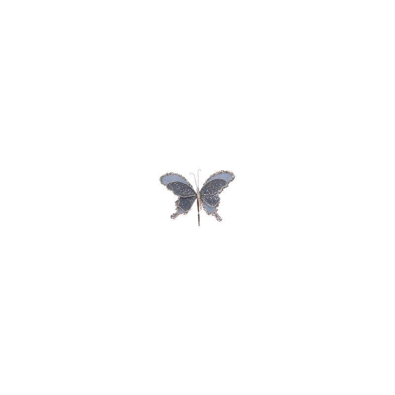 Mariposa 19cm azul claro
