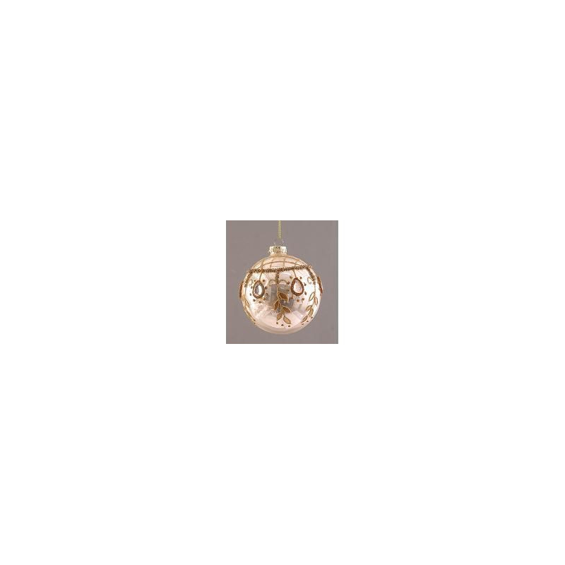 Bola cristal champan 10cm