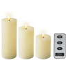 Velas mando Led