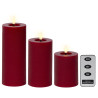 Velas mando Led