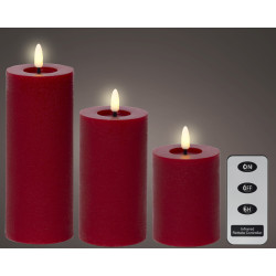 Velas mando Led