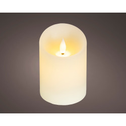 Vela crema led
