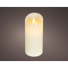 Vela crema led